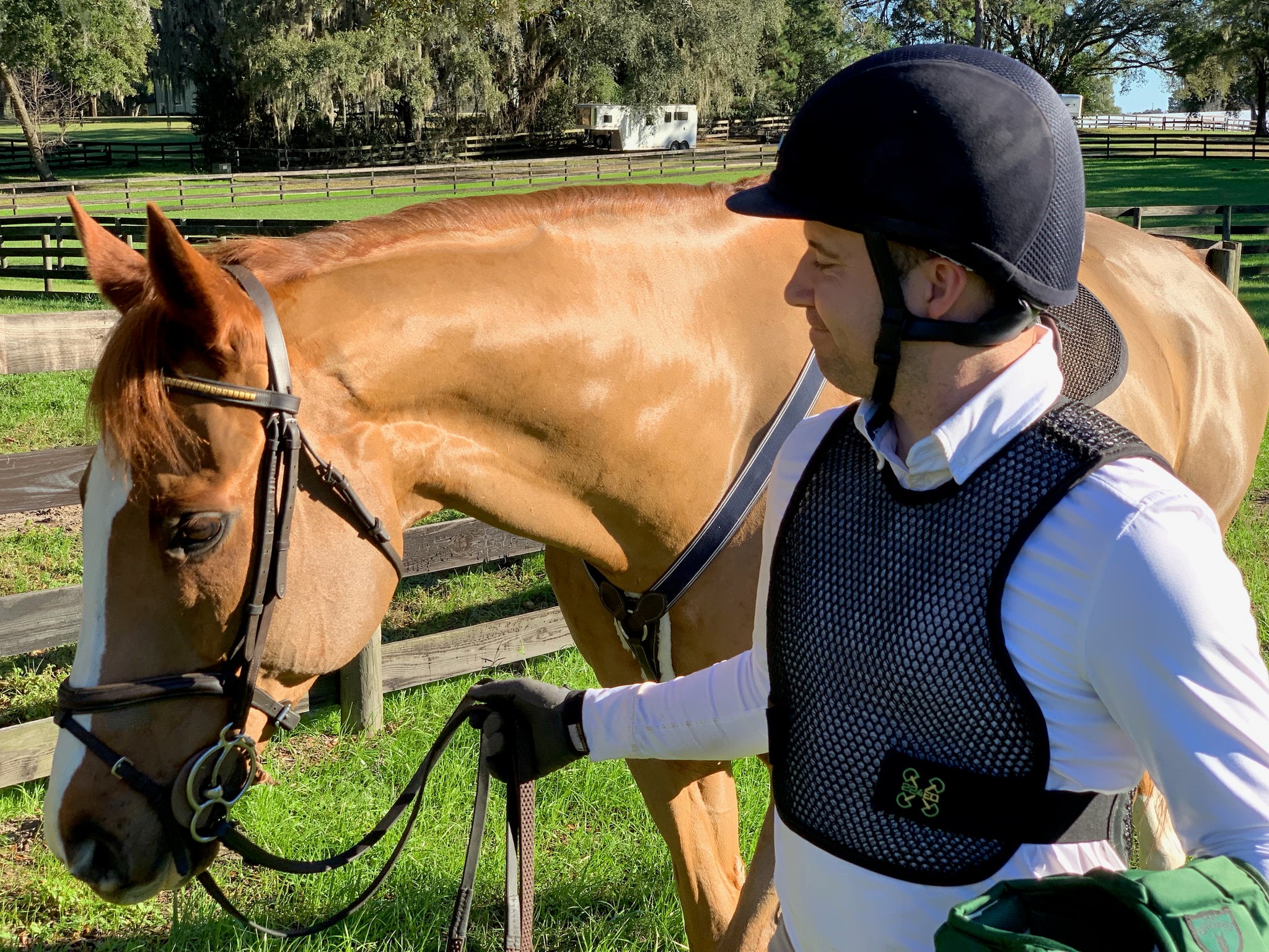 Horse riding hot sale air vest