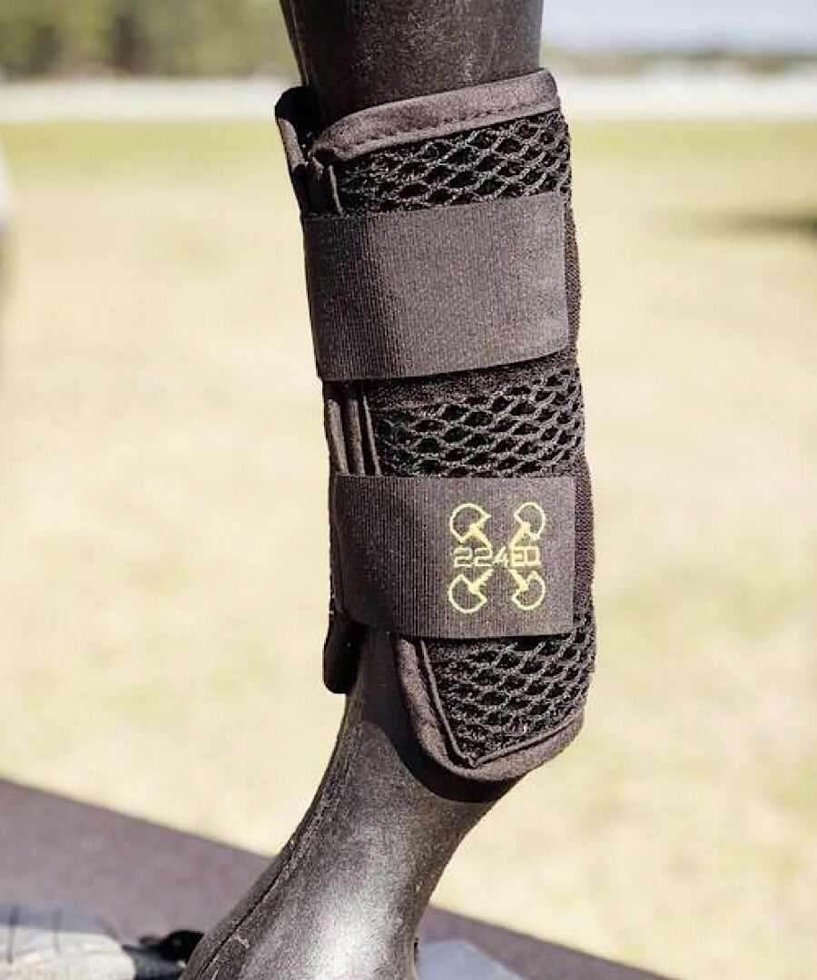 Husk top brushing boots